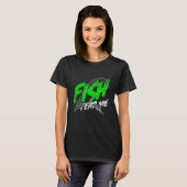 魚が怖い Tシャツ (正面フル)