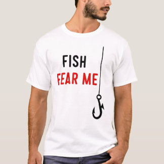 魚が怖い Tシャツ