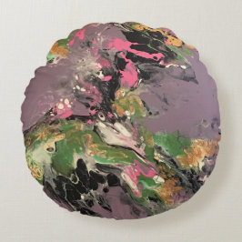 魚が枕を丸めて揚げる ラウンドクッション