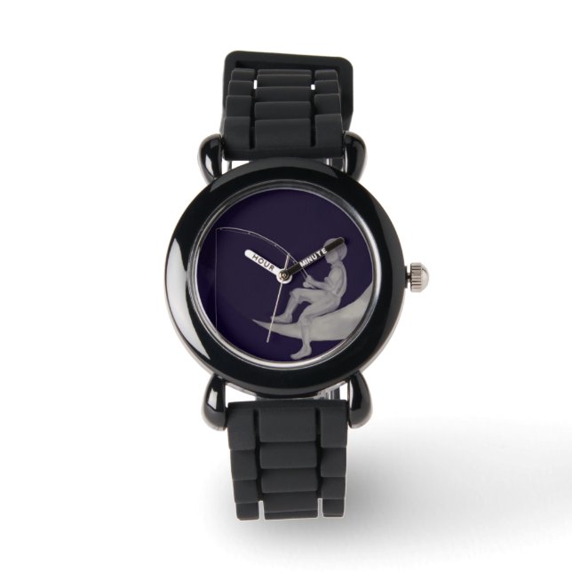 魚が消えた🐳 腕時計 (正面)