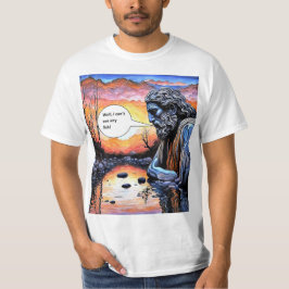 魚が見えますか Tシャツ