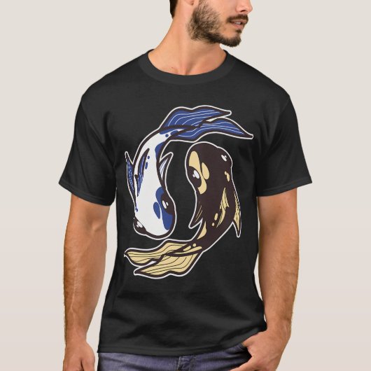 魚たち Tシャツ (正面)