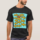 魚たち Tシャツ (正面)
