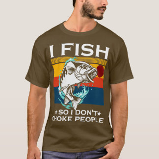 魚だから人を窒息させない魚おもしろい諺 Tシャツ