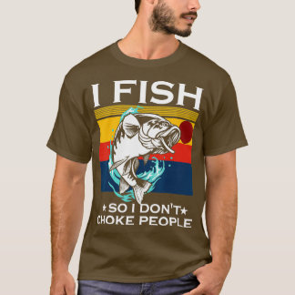 魚だから人を窒息させない魚おもしろい諺 Tシャツ