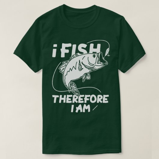 魚だから釣る Tシャツ (デザイン正面)