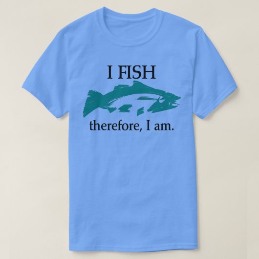 魚だから魚は一 Tシャツ (デザイン正面)