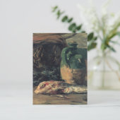 魚との静物生活 – Paul Gauguin ポストカード (スタンド正面)