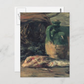 魚との静物生活 – Paul Gauguin ポストカード (正面/裏面)