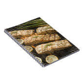 魚とアスパラガス料理オングリル ノートブック (右側)