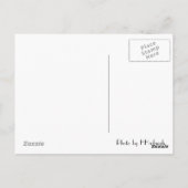 魚とエビのはがき ポストカード (裏面)