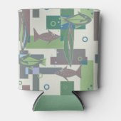 魚とオーナメントの八木。 缶クーラー (正面)