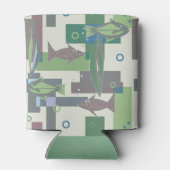 魚とオーナメントの八木。 缶クーラー (裏面)