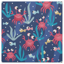 魚とカニおもしろいガニ