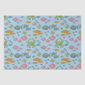 魚とカニ 薄葉紙 (正面)