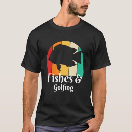 魚とゴルフ Tシャツ (正面)