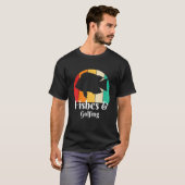 魚とゴルフ Tシャツ (正面フル)