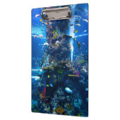 魚とサンゴ礁 クリップボード (左)