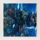 魚とサンゴ礁 ジグソーパズル (横)