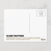 魚とチップスとキノコ豆。 ポストカード (裏面)