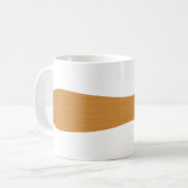 魚とチップスショップ木製フォーク コーヒーマグカップ (正面左)