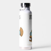 「魚とチップス、究極のパパジョーク」ウォーターボトル ウォーターボトル (右面)