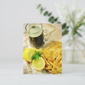 魚とチップ ポストカード (スタンド正面)