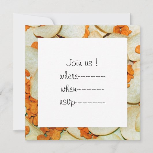 魚とチップ 招待状 (裏面)