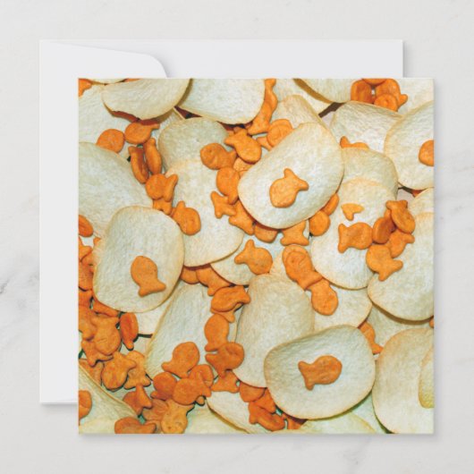 魚とチップ 招待状 (正面)