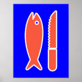魚とナイフ ポスター (正面)