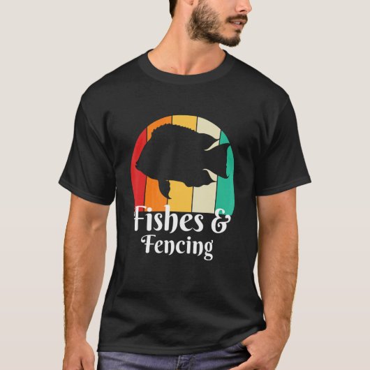 魚とフェンシング Tシャツ (正面)