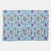 魚とレイのキッチンタオル キッチンタオル (横)