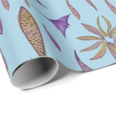 魚とレイ ラッピングペーパー (ロールコーナー)