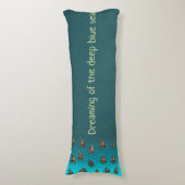 魚と一緒に泳ぐ ボディピロー (正面縦)