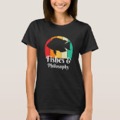 魚と哲学 Tシャツ (正面)