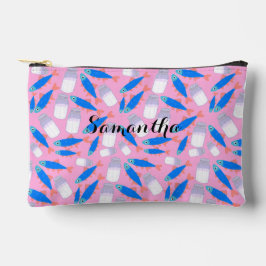 魚と塩 アクセサリーポーチ