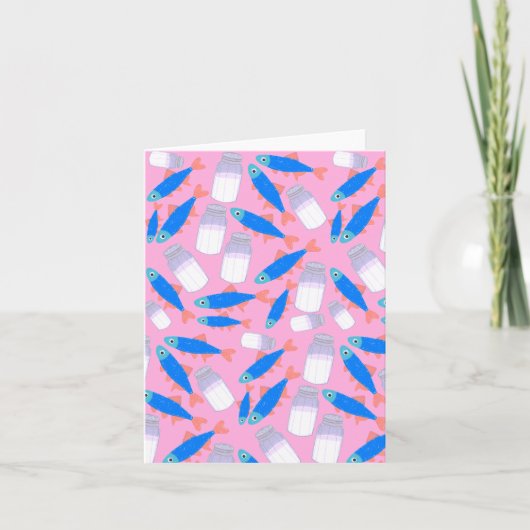 魚と塩 カード (正面)