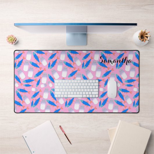 魚と塩 デスクマット (オフィス1)