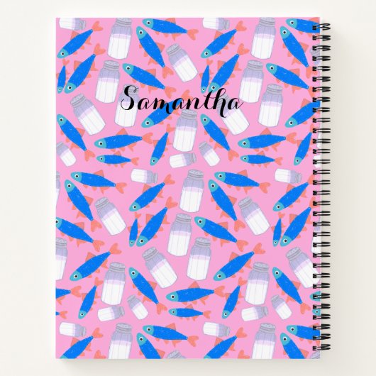 魚と塩 ノートブック (裏面)