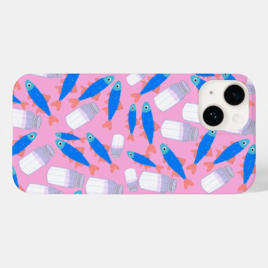 魚と塩 Case-Mate iPhoneケース (裏面 (横))