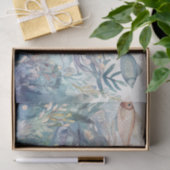 魚と昆布に囲まれた海の人魚 薄葉紙 (ギフト)