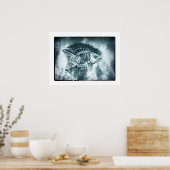 魚と水の世界(コイ魚) ポスター (キッチン)