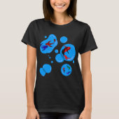 魚と泡 Tシャツ (正面)