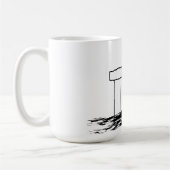 魚と猫 コーヒーマグカップ (左)