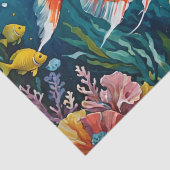 魚と珊瑚色アキ絵を描ルス 薄葉紙 (詳細)