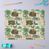 魚と蝶の切り離し 薄葉紙 (クラフト)