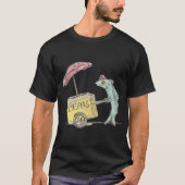 魚と豆 Tシャツ (正面)