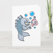 魚と魚の針とワーム カード (正面)