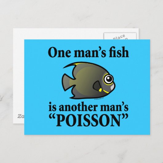 魚と魚 ポストカード (正面/裏面)