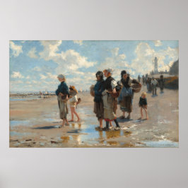 魚に設定 – John Sargentファインアートポスター ポスター